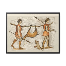 Hunter-Gatherer Mosaic: Vintage Encyclopaedia Art (1891) - NOMADEN ART GALLERY