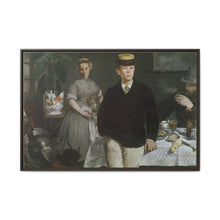 Luncheon in the Studio (1868) by Edouard Manet - NOMADEN ART GALLERY
