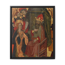 Saint Katherine of Alexandria before the Roman Emperor by Nicolás Solano - NOMADEN ART GALLERY