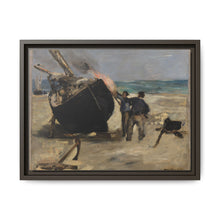 Tarring the Boat (Le Bateau goudronné) by Édouard Manet - NOMADEN ART GALLERY