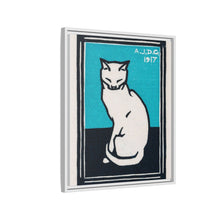Sitting cat (1917) by Julie de Graag
