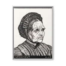Portrait of Laren farmer's wife named Lysemeut (1916) by Julie de Graag - NOMADEN ART GALLERY