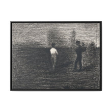 Peasants (ca. 1881–1884) by Georges Seurat - NOMADEN ART GALLERY