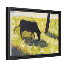 Black Cow in a Meadow (ca. 1881) by Georges Seurat