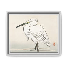 Snowy egret by Kōno Bairei (1844-1895) - NOMADEN ART GALLERY