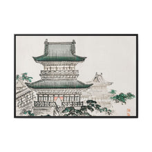 Japanese Architecture by Kōno Bairei (1844-1895) - NOMADEN ART GALLERY