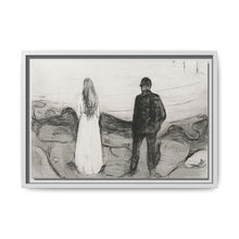 Two Human Beings. The Lonely Ones (1894) by Edvard Munch - NOMADEN ART GALLERY