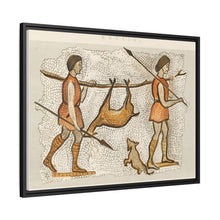 Hunter-Gatherer Mosaic: Vintage Encyclopaedia Art (1891)