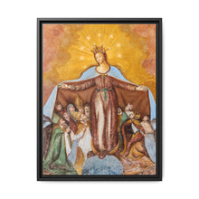 Fresco of Virgin-of-Mercy on the northern wall of the subsidiary church Saint Anna in Saager - NOMADEN ART GALLERY