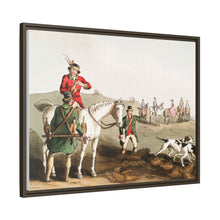 Illustration of hawking from The Costume of Yorkshire (1814) by George Walker
