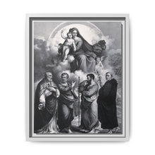 The Virgin and Child with Saint Geminianus of Modena, Saint Peter, Saint Paul and Saint Antony of Padua. Lithograph by F. Hanfstaengl after B. Ramenghi, il Bagnacavallo. - NOMADEN ART GALLERY