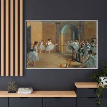 Edgar Degas's The Dance Foyer at the Opera on the rue Le Peletier (1872)