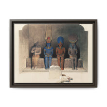 Sanctuary of the Temple of Aboo Simbel Nubia illustration by David Roberts (1796–1864) - NOMADEN ART GALLERY