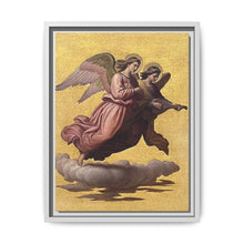 Two angels floating (1865) tempera art by Johann von Schraudolph - NOMADEN ART GALLERY