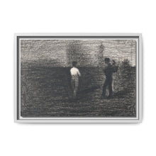 Peasants (ca. 1881–1884) by Georges Seurat - NOMADEN ART GALLERY