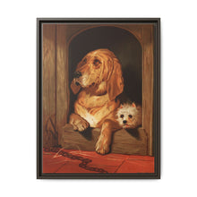 Dignity and Impudence by Sir Edwin Landseer (1877), Landseer’s dog painting of a bloodhound and a terrier - NOMADEN ART GALLERY