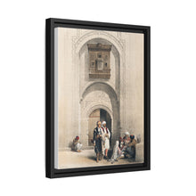 Modern mansion showing the arabesque architecture of Cairo illustration by David Roberts (1796–1864)