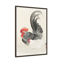 Chicken and cock (1900 - 1936) by Ohara Koson