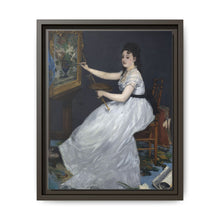 Porträt der Eva Gonzalés im Atelier Manets (1870) by Edouard Manet - NOMADEN ART GALLERY