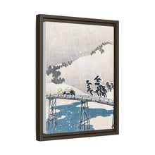 Snowy landscape with Mount Fuji (1900–1910) by Ohara Koson