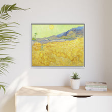 Van Gogh's Wheatfield with a reaper (1889) - NOMADEN ART GALLERY