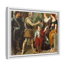 Henri IV Conferring the Regency upon Marie de' Medici (after Rubens) by Eugène Delacroix