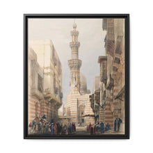 Bullack Cairo illustration by David Roberts (1796–1864) - Canvas Wall Art - NOMADEN ART GALLERY