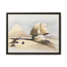 The Great Sphinx Pyramids of Gezeeh illustration bby David Roberts (1796–1864) - NOMADEN ART GALLERY