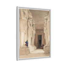 Excavated Temple of Gyrshe (Gerf Hussein) Nubia illustration by David Roberts (1796–1864)