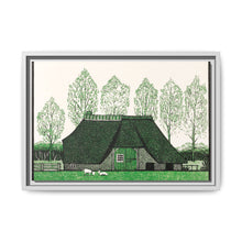 Farmhouse with thatched roof (1919) by Julie de Graag - NOMADEN ART GALLERY