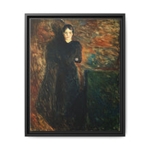 Lady in Black by Edvard Munch - NOMADEN ART GALLERY