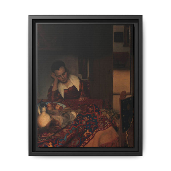 Vermeer's "Young Woman with a Water Pitcher" | Classic Canvas Art - NOMADEN ART GALLERY