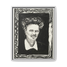 August Strindberg (1896) by Edvard Munch - NOMADEN ART GALLERY