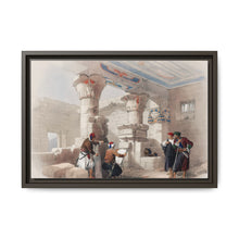 Deir el Medina (Dayr al Madinah) is an ancient Egyptian village which was home to the artisans who worked on the tombs in the Valley of the Kings illustration by David Roberts - NOMADEN ART GALLERY