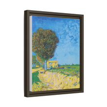 Vincent van Gogh's Avenue at Arles with houses (1888) - NOMADEN ART GALLERY