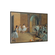 Edgar Degas's The Dance Foyer at the Opera on the rue Le Peletier (1872)