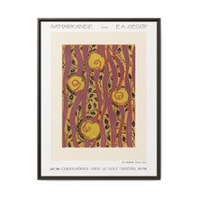 Flower pattern Art Deco stencil print in oriental style. Original from our own 1914 edition of Samarkande - NOMADEN ART GALLERY