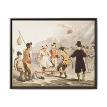 Illustration of the fool plough from The Costume of Yorkshire (1814) by George Walker - NOMADEN ART GALLERY