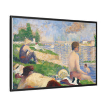 Georges Seurats letzte Studie zu „Badende in Asnières“ (1883)