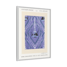 Art Deco fountain pattern pochoir print in oriental style. Original from our own 1914 edition of Samarkande