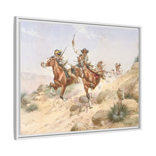 Apache Indians on Horseback by Herman Wendelborg Hansen