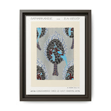 Art Nouveau bird pattern pochoir print in oriental style - NOMADEN ART GALLERY