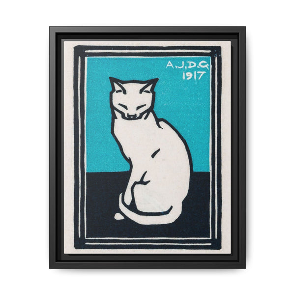 Sitting cat (1917) by Julie de Graag - NOMADEN ART GALLERY