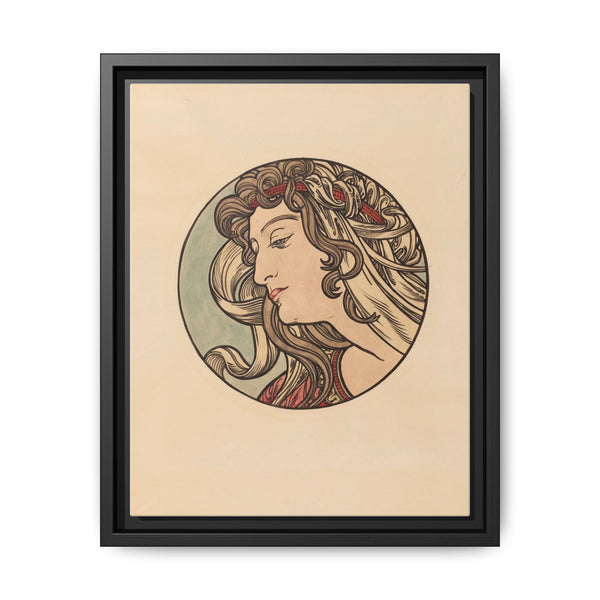 Stained glass window for the facade of the Fouquet boutique by Alphonse Maria Mucha (1869–1939).