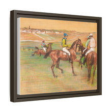 Caballos de carreras (ca. 1885-1888) de Edgar Degas 