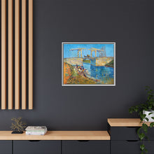 Vincent van Gogh's The Langlois Bridge at Arles with Women Washing (1888) - NOMADEN ART GALLERY