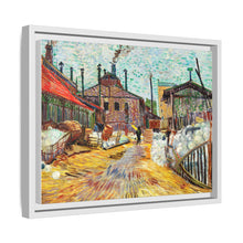 The Factory (1887) by Vincent Van Gogh. Original from the Barnes Foundation. - NOMADEN ART GALLERY