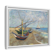 Vincent van Gogh's Fishing Boats on the Beach at Saintes-Maries (1888) - NOMADEN ART GALLERY