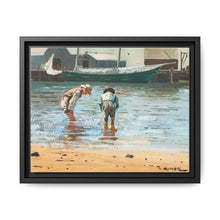 Boys Wading (1873) by Winslow Homer - NOMADEN ART GALLERY