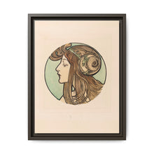 Stained glass window for the facade of the Fouquet boutique by Alphonse Maria Mucha (1869–1939)